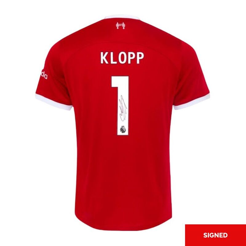 Bootroom Collection Klopp Signed Shirt